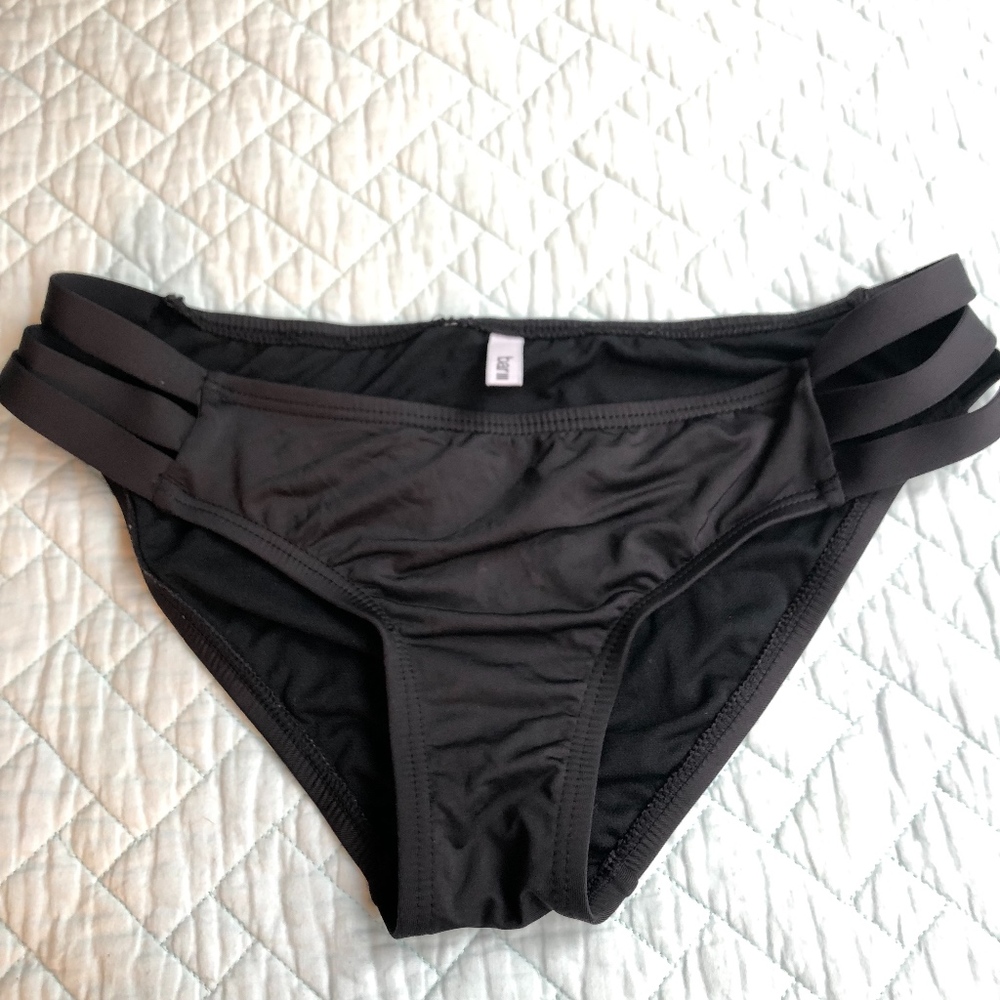 Bar III Black Bikini Bottom